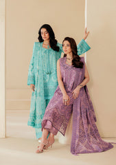 Aik Atelier Unstitched 3 Piece Lawn Summer Suit-B2605A
