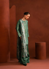 Miss Aik By Aik Atelier Stitched 3 Piece Winter Suit-B2502