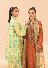 Miss Aik By Aik Atelier Stitched 3 Piece Summer Silk Suit-D1-LOOK 03