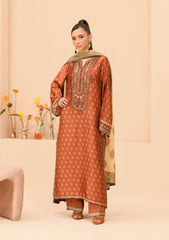 Miss Aik By Aik Atelier Stitched 3 Piece Summer Silk Suit-D1-LOOK 06