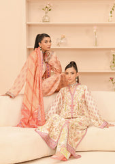 Miss Aik By Aik Atelier Stitched 3 Piece Summer Silk Suit-D1-LOOK 07