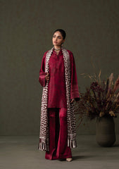 Miss Aik By Aik Atelier Stitched 3 Piece Winter Suit-A2503