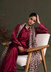 Miss Aik By Aik Atelier Stitched 3 Piece Winter Suit-A2503