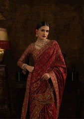 Aik Atelier Unstitched 3 Piece Formals Sari Edit Suit-LOOK 01