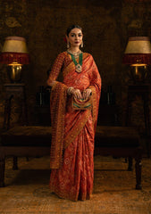 Aik Atelier Unstitched 3 Piece Formals Sari Edit Suit-LOOK 02