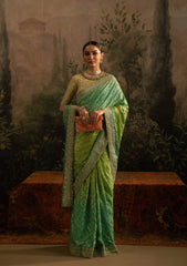 Aik Atelier Unstitched 3 Piece Formals Sari Edit Suit-LOOK 07
