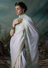 Aik Atelier Unstitched 3 Piece Luxury Formals Sari Edit Suit-A2401