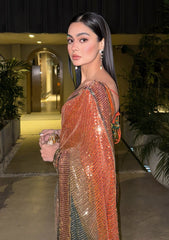 Aik Atelier Unstitched 3 Piece Formals Sari Edit Vol-01 Suit-LOOK 02