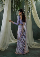 Aik Atelier Unstitched 3 Piece Formals Sari Edit Vol-01 Suit-LOOK 04