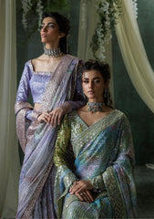 Aik Atelier Unstitched 3 Piece Formals Sari Edit Vol-01 Suit-LOOK 04