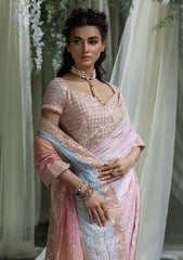 Aik Atelier Unstitched 3 Piece Formals Sari Edit Vol-01 Suit-LOOK 07