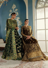 Udaipur By Aik Atelier Unstitched 3 Piece Luxury Velvet Formals Suit-LOOK 01