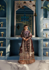 Udaipur By Aik Atelier Unstitched 3 Piece Luxury Velvet Formals Suit-LOOK 03