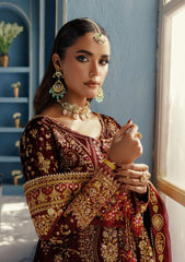 Udaipur By Aik Atelier Unstitched 3 Piece Luxury Velvet Formals Suit-LOOK 05