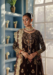 Udaipur By Aik Atelier Unstitched 3 Piece Luxury Velvet Formals Suit-LOOK 06