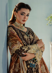 Udaipur By Aik Atelier Unstitched 3 Piece Luxury Velvet Formals Suit-LOOK 07