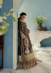 Udaipur By Aik Atelier Unstitched 3 Piece Luxury Velvet Formals Suit-LOOK 07