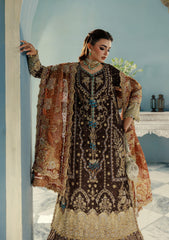 Udaipur By Aik Atelier Unstitched 3 Piece Luxury Velvet Formals Suit-LOOK 07