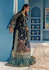 Udaipur By Aik Atelier Unstitched 3 Piece Luxury Velvet Formals Suit-LOOK 08