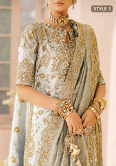 Aik Atelier Unstitched 3 Piece Wedding Festive Vol-02 Suit-LOOK 03