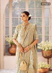 Aik Atelier Unstitched 3 Piece Wedding Festive Vol-02 Suit-LOOK 03