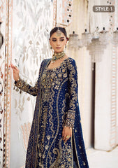 Aik Atelier Unstitched 3 Piece Wedding Festive Vol-02 Suit-LOOK 05