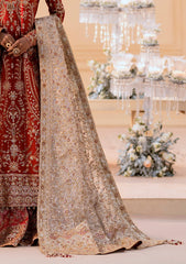Aik Atelier Wedding Festive Shawl Vol-02-GOLD TISSUE SHAWL