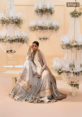 Aik Atelier Unstitched 3 Piece Wedding Festive Vol-01 Suit-LOOK 02