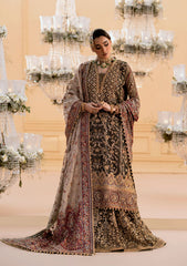 Aik Atelier Unstitched 3 Piece Wedding Festive Vol-01 Suit-LOOK 04