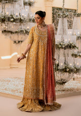 Aik Atelier Unstitched 3 Piece Wedding Festive Vol-01 Suit-LOOK 08
