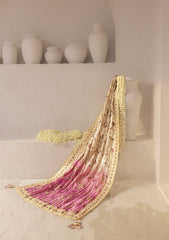 Aik Atelier Wedding Festive Shawl Vol-02 Suit-LIGHT GOLD