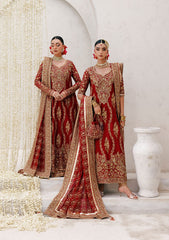 Aik Atelier Unstitched 3 Piece Wedding Festive Vol-02 Suit-LOOK 01