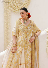Aik Atelier Unstitched 3 Piece Wedding Festive Vol-02 Suit-LOOK 03