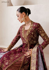 Aik Atelier Unstitched 3 Piece Wedding Festive Vol-02 Suit-LOOK 04