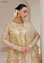 Aik Atelier Unstitched 3 Piece Wedding Festive Vol-02 Suit-LOOK 06