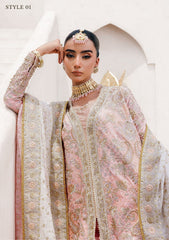 Aik Atelier Unstitched 3 Piece Wedding Festive Vol-02 Suit-LOOK 07