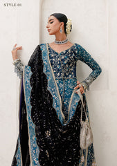 Aik Atelier Unstitched 3 Piece Wedding Festive Vol-02 Suit-LOOK 09