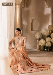 Aik Atelier Unstitched 3 Piece Wedding Festive Vol-01 Suit-LOOK 02