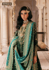 Aik Atelier Unstitched 3 Piece Wedding Festive Vol-01 Suit-LOOK 04