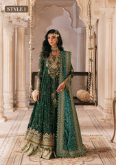Aik Atelier Unstitched 3 Piece Wedding Festive Vol-01 Suit-LOOK 04