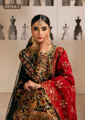 Aik Atelier Unstitched 3 Piece Wedding Festive Vol-01 Suit-LOOK 06