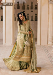 Aik Atelier Unstitched 3 Piece Wedding Festive Vol-01 Suit-LOOK 07