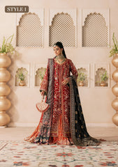 Aik Atelier Unstitched 3 Piece Wedding Festive Vol-01 Suit-LOOK 08