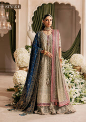 Aik Atelier Unstitched 3 Piece Wedding Festive Vol-01 Suit-LOOK 09