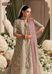 Aik Atelier Unstitched 3 Piece Wedding Festive Vol-01 Suit-LOOK 09