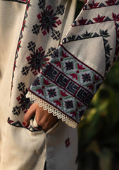 Aik Roz By Aik Atelier Stitched 3 Piece Winter Suit-Look A2501