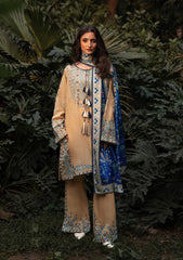 Aik Roz By Aik Atelier Stitched 3 Piece Karandi Suit-LOOK 02