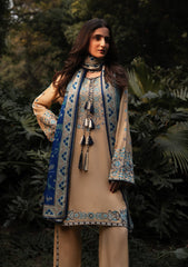 Aik Roz By Aik Atelier Stitched 3 Piece Karandi Suit-LOOK 02