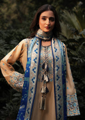 Aik Roz By Aik Atelier Stitched 3 Piece Karandi Suit-LOOK 02