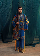 Aik Roz By Aik Atelier Unstitched 3 Piece Khaddar Suit-LOOK 03